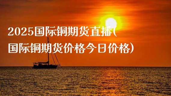 2025国际铜期货直播(国际铜期货价格今日价格)_https://www.mfrzs.com_恒生指数开户_第1张